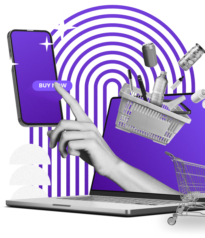 image portraying Tinuiti's commerce services