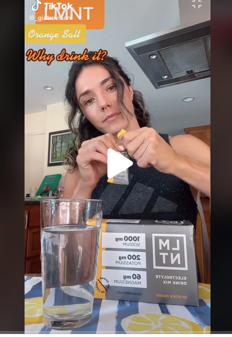 example of tiktok vertical video